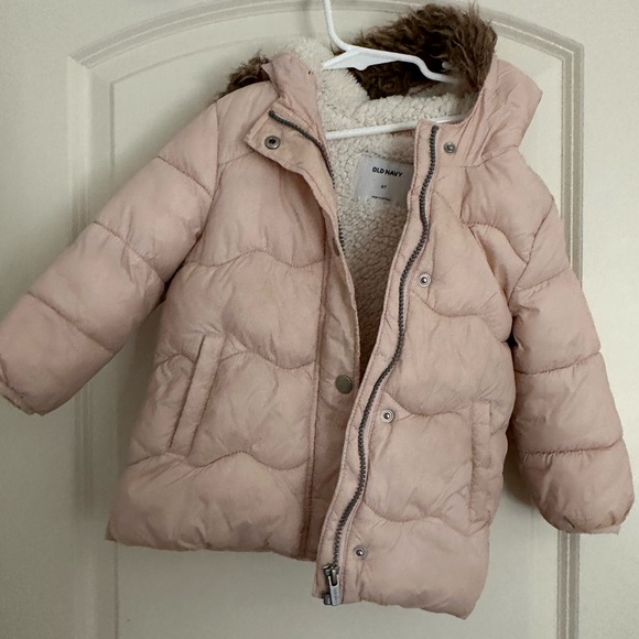 Old Navy Other - Old Navy Kids Pink Puffer Jacket